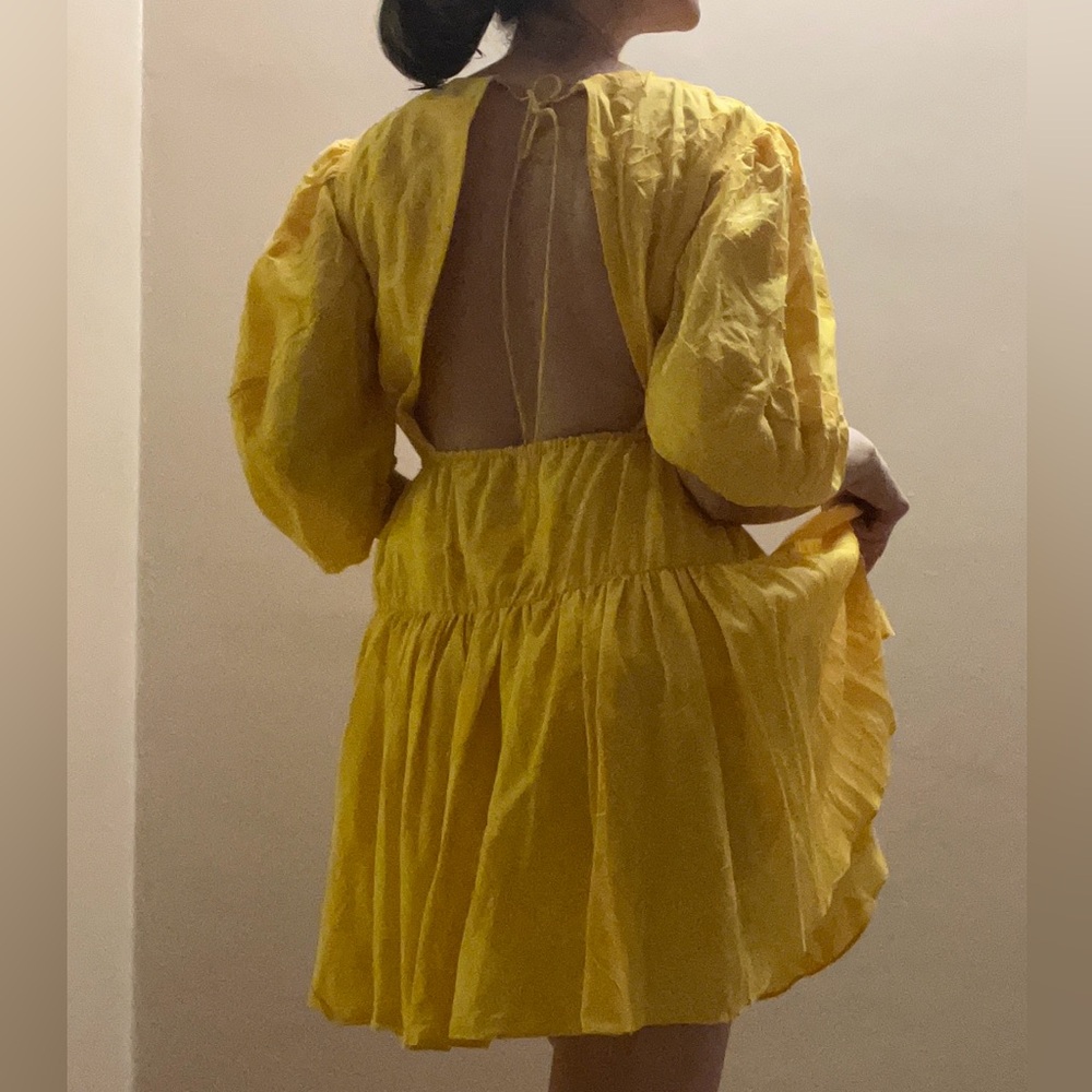 RHODE Kiss Summer Dress with Open Back